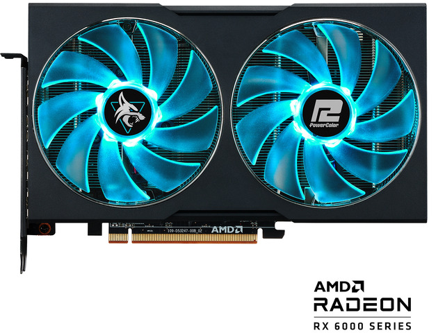 PowerColor Hellhound Radeon RX 6650 XT AXRX 6650XT 8GBD6-3DHL/OC 8GB GDDR6