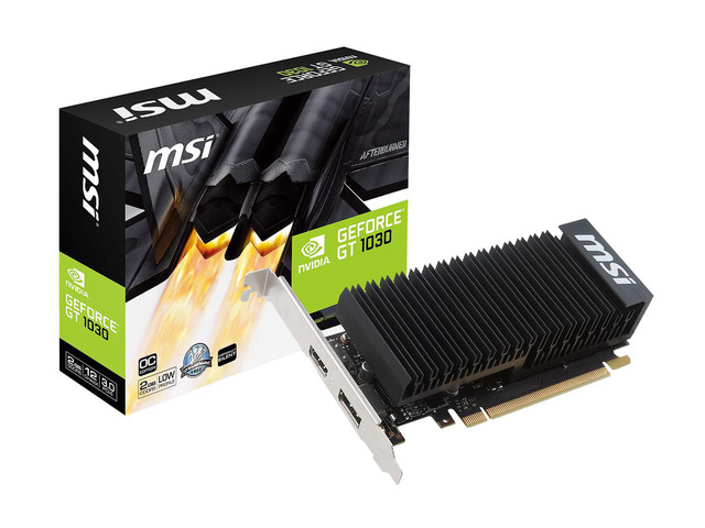 MSI GeForce GT 1030 DirectX 12 2GH LP OC 2GB 64-Bit GDDR5 (JDOQJ001), picture 2