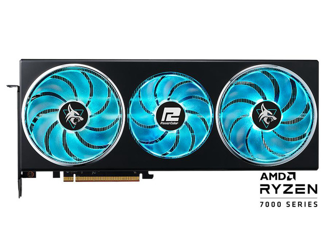 PowerColor Hellhound Radeon RX 7800 XT RX7800XT 16G-L/OC, picture 2