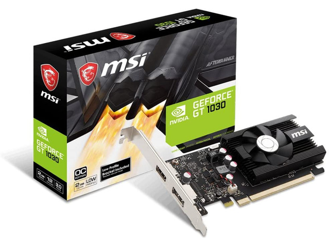 MSI GT 1030 2GD4 LP OC Computer 2GB DDR4