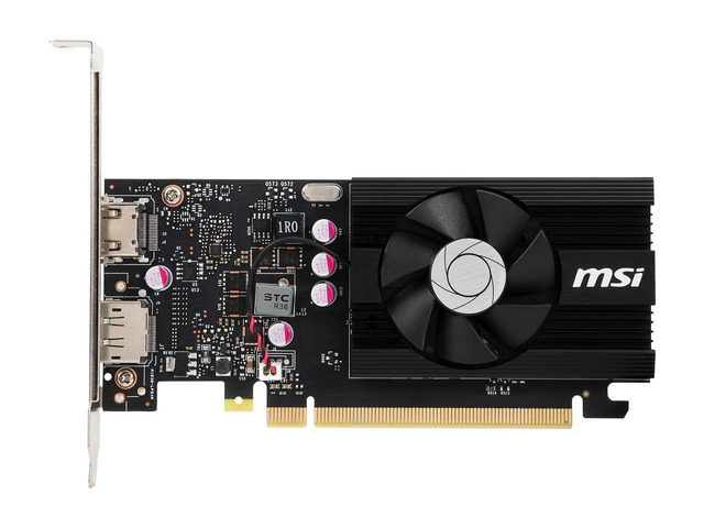 MSI GeForce GT 1030 DirectX 12 2GD4 LP OC 2GB 64-Bit DDR4 HDCP Ready Low Profile