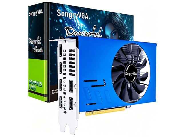 SongryVGA RX 580 4GB 6 HDMI GDDR5