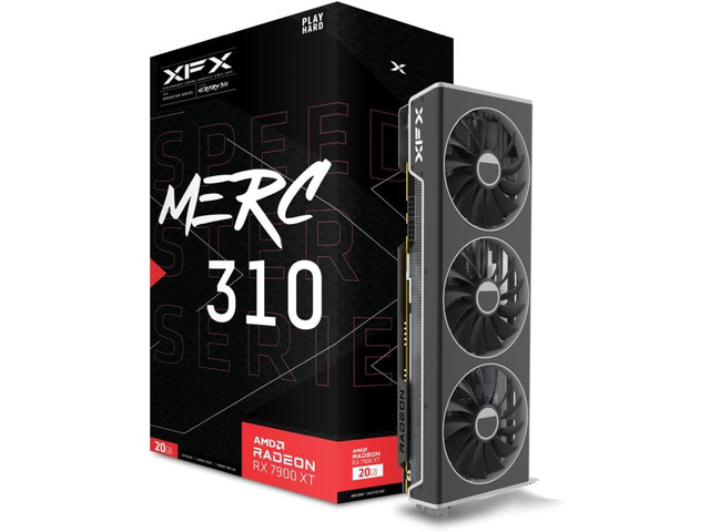 XFX Speedster MERC310 AMD Radeon RX 7900XT Ultra Gaming with 20GB GDDR6