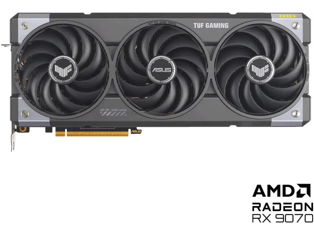 ASUS TUF Gaming Radeon RX 9070 OC Edition 16GB GDDR6 (TUF-RX9070-O16G-GAMING D6)